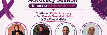 GYCHP TikTok Live: End FGM EU Youth Ambassador Samsam Hassan joins the conversation